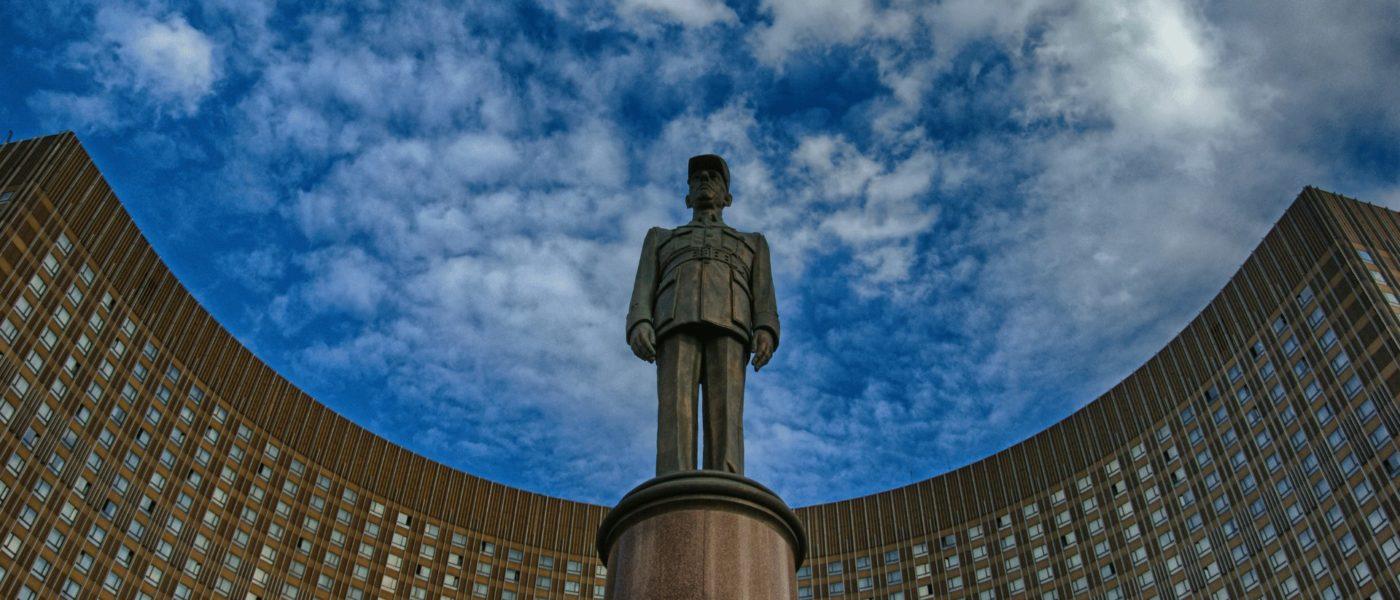 Statue de Gaulle à Moscou