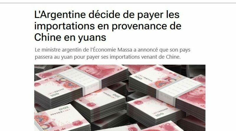 argentine yuan chine