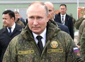 Vladminir Poutine dans le Donbass