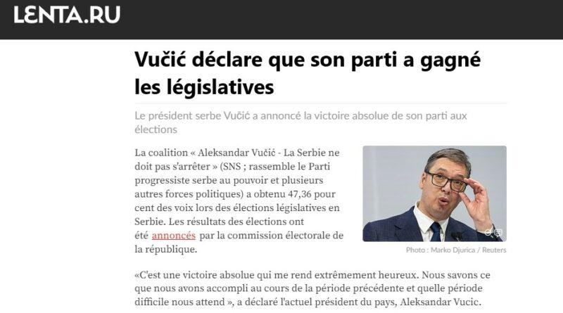 vucic legislatives