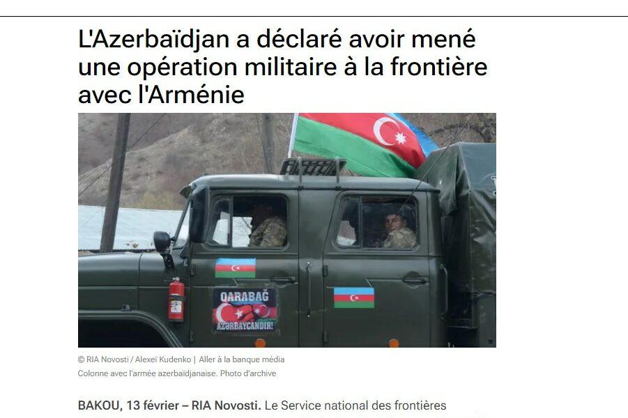 azerbaidjan armenie