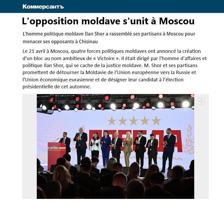 opposition moldave