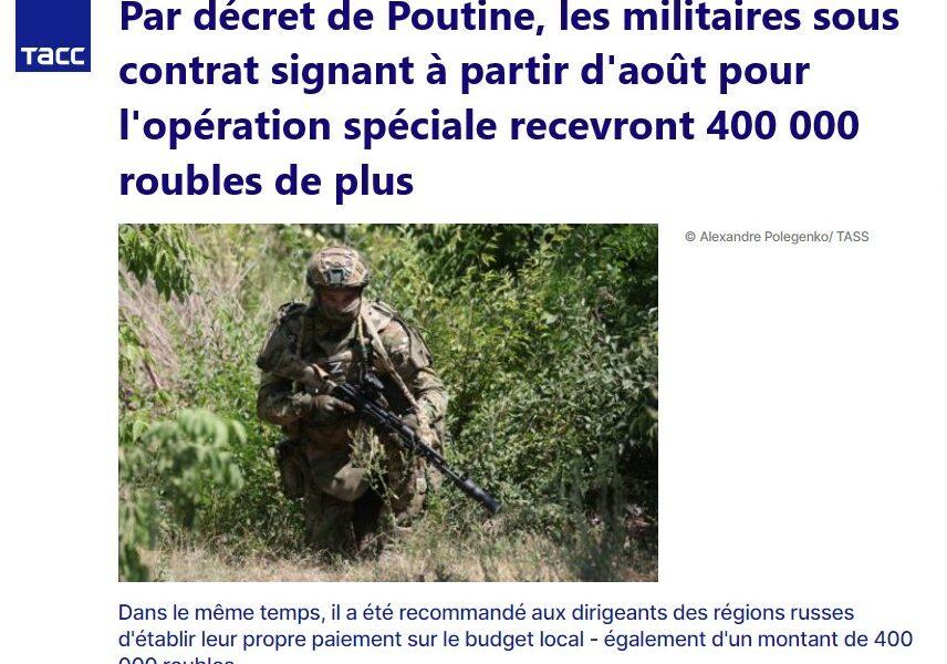 decret militaires