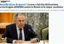 Lavrov qualifie les frappes d’ATACMS sur la région de Briansk comme le début d’une nouvelle phase de la guerre