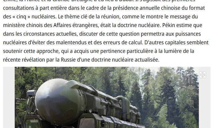 puissances nucleaires