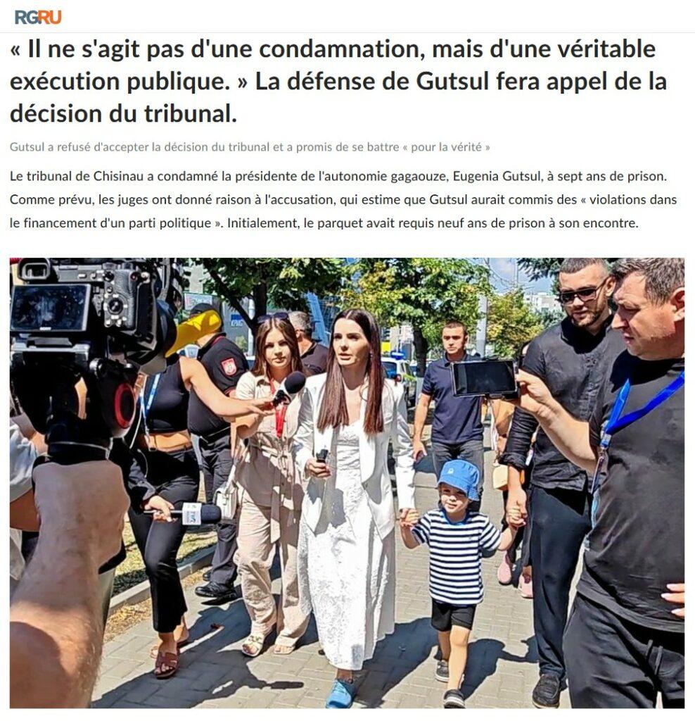 condamnation gutsul