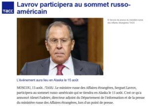 lavrov sommet