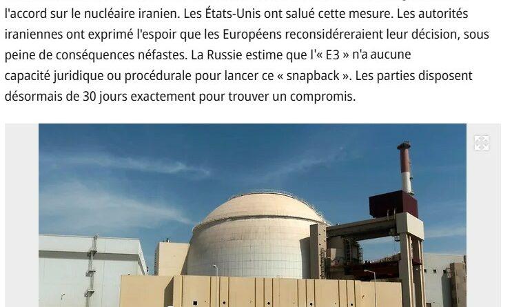 nucleaire iranien