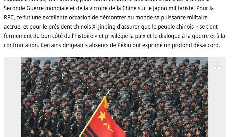 chine defile