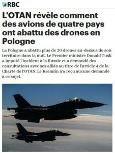 drones pologne