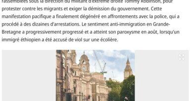 manifestation londres