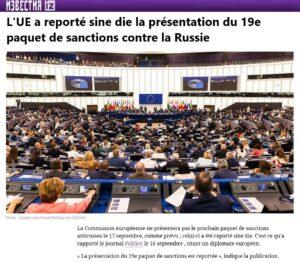 paquet sanctions