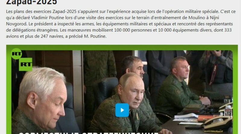 poutine zapad