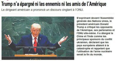 discours trump