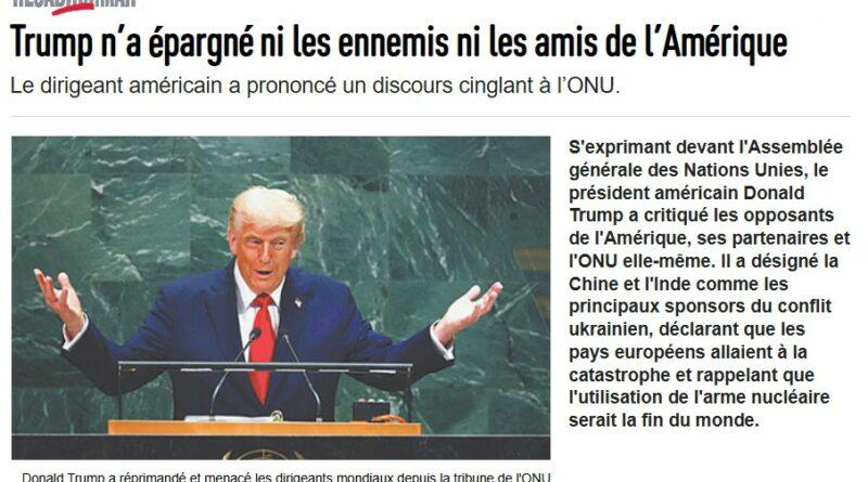 discours trump