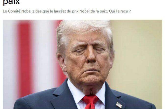trump nobel