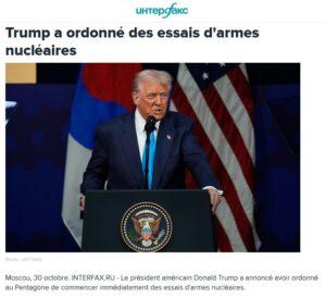 trump nucleaire