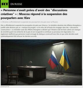 suspension pourparlers
