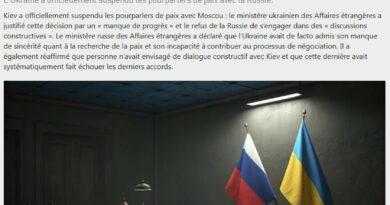 suspension pourparlers