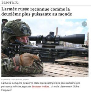 armee russe