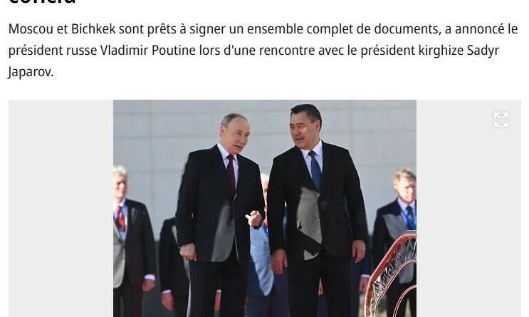 accords kirghizstan