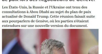 pourparlers aboudhabi