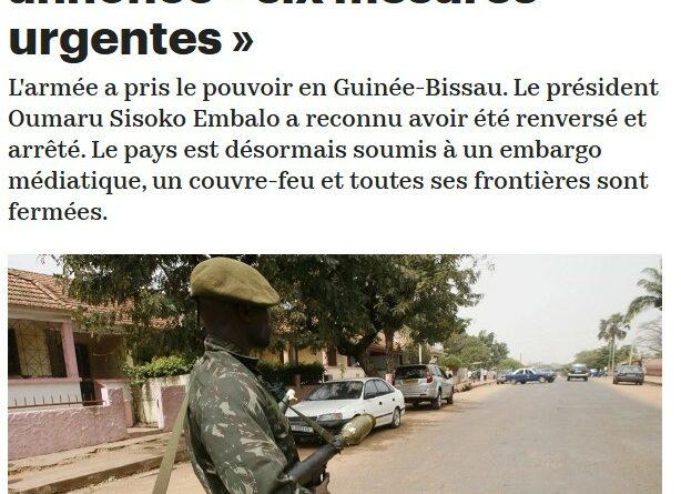 coup guinee