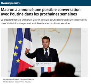 macron poutine