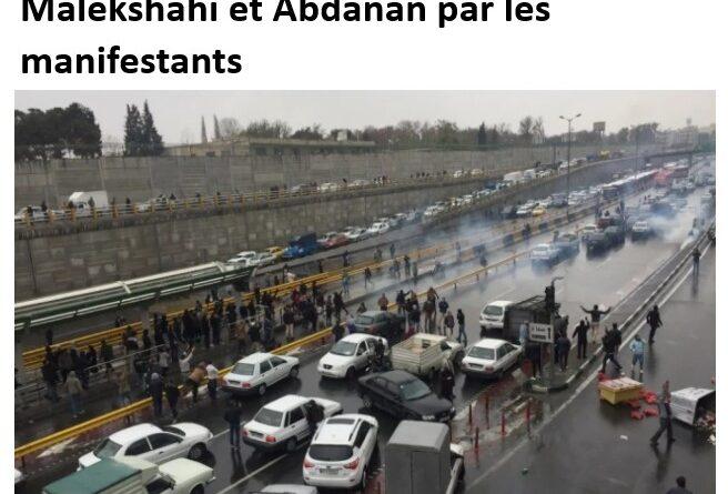 manifestants iran