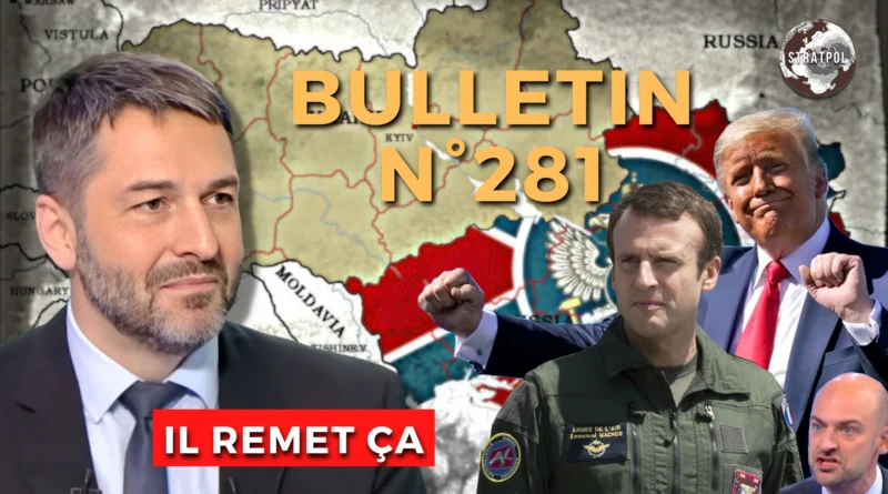 Bulletin STRATPOL N°281: Crise énergétique, Troupes au sol, Trump appelle Poutine. 13.03.2026