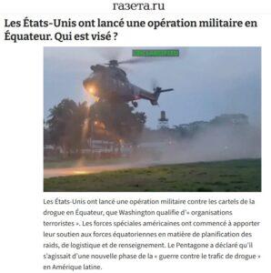 operation equateur