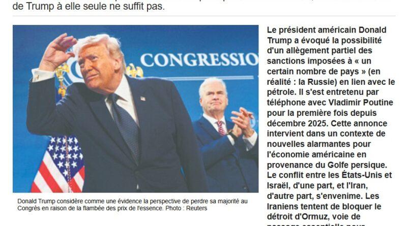 assouplissement sanctions