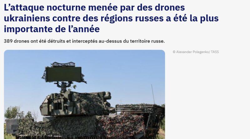 attaque drones