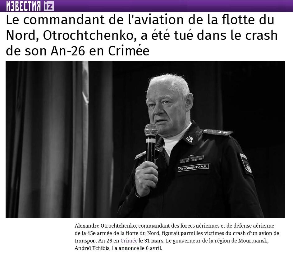 commandant ostrochtchenko
