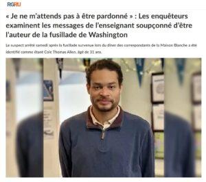 auteur fusillade