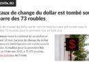 taux change