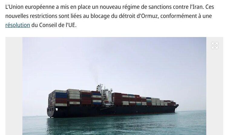 sanctions iran