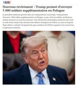 trump pologne