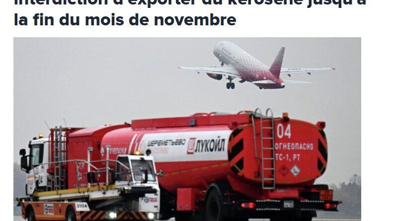 export kerosene
