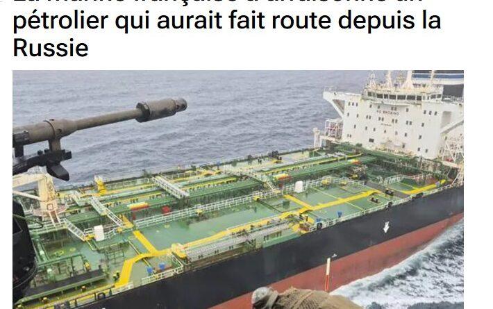 petrolier arraisonne