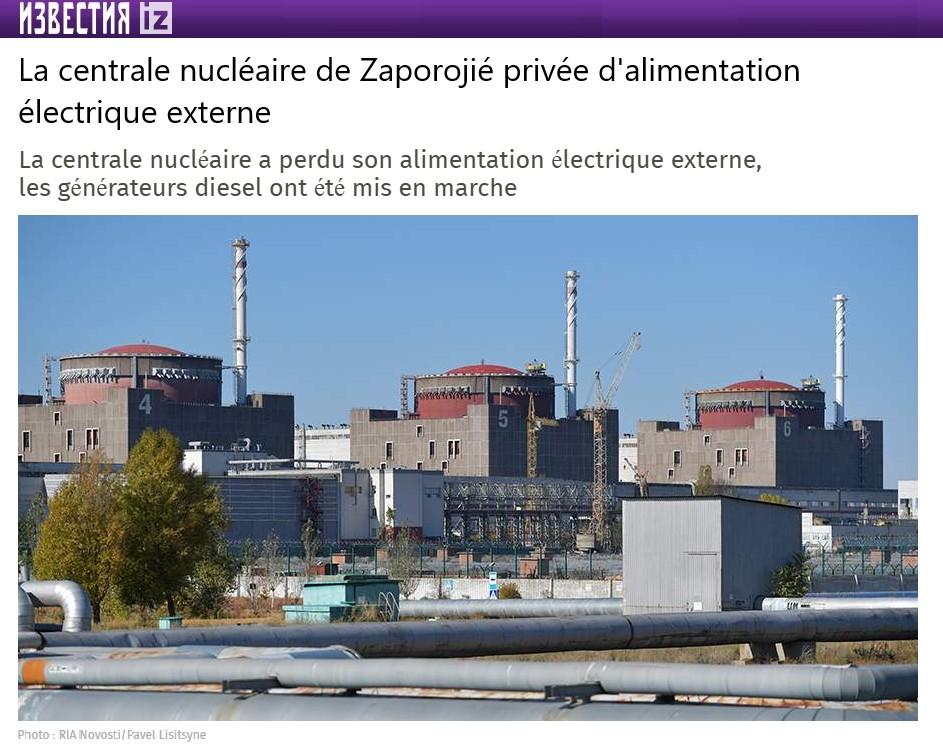 centrale zaporojie