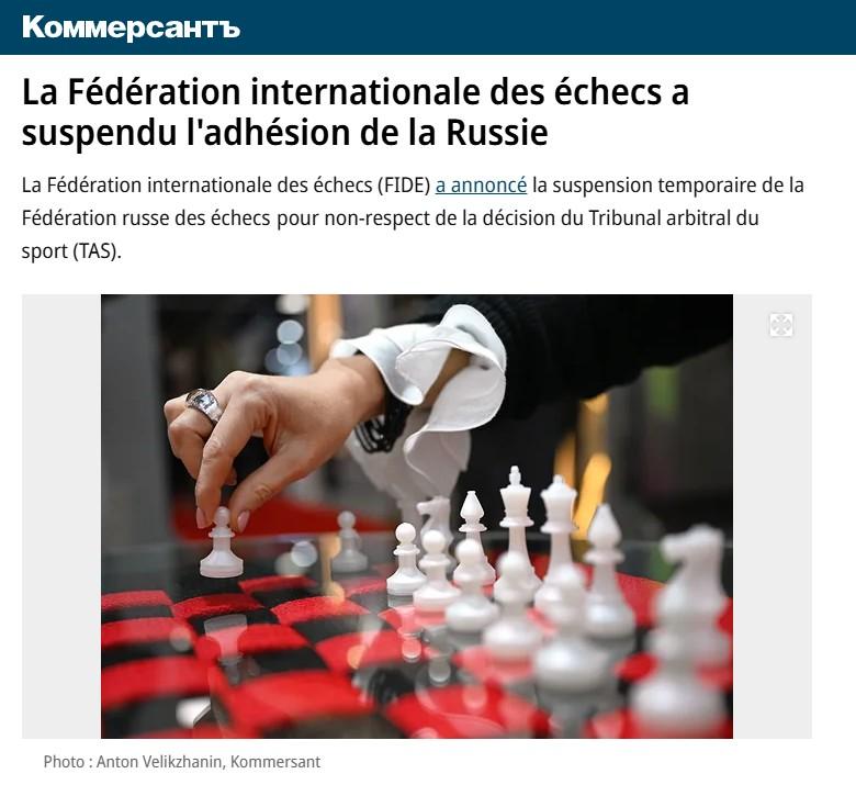 federation echecs
