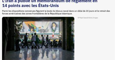 memorandum iran