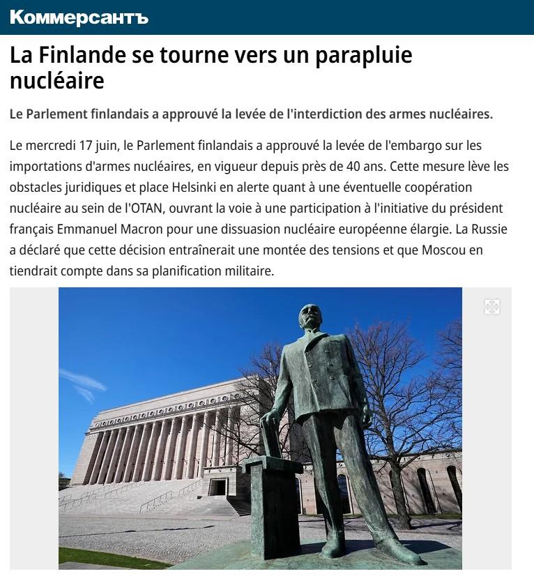 finlande nucleaire