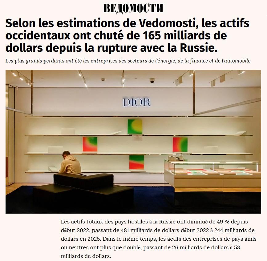 actifs occidentaux