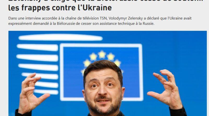 zelensky bielorussie