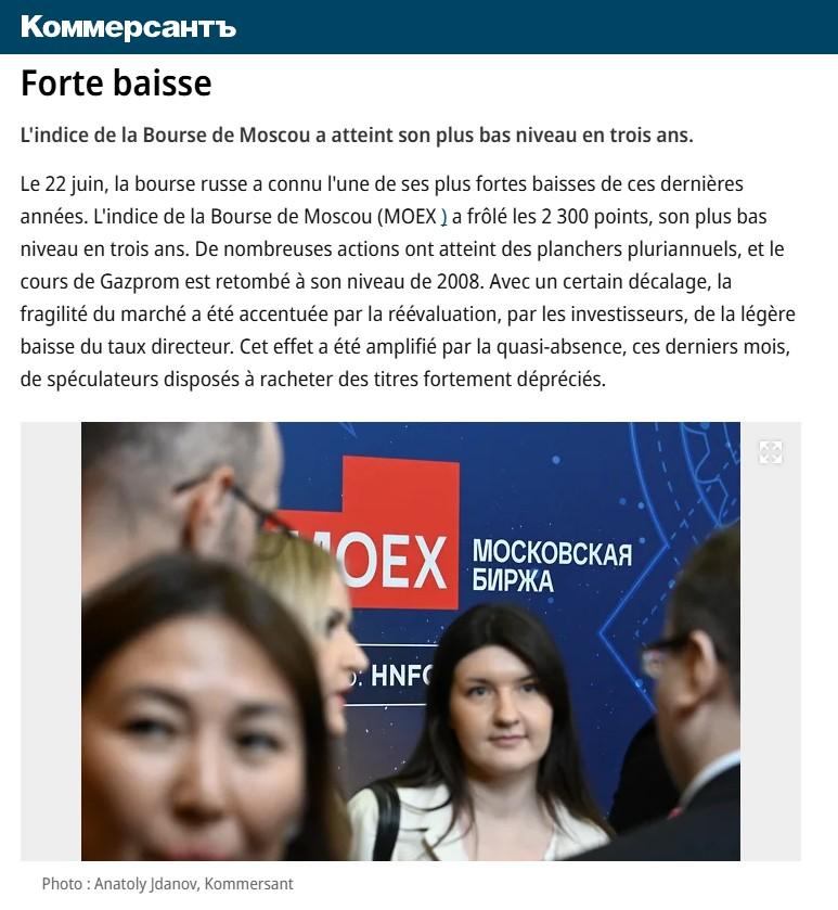 bourse moscou
