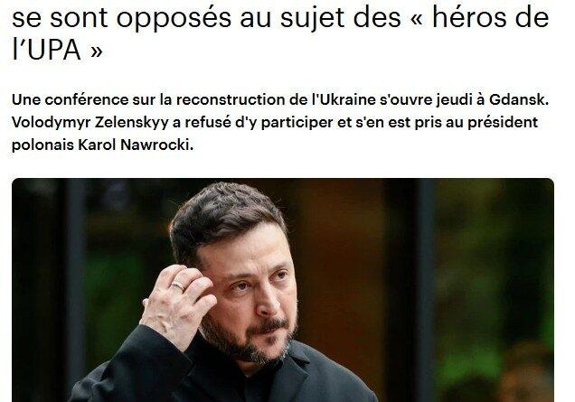 zelensky pologne