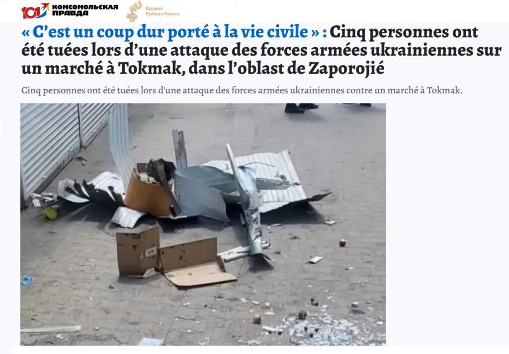 attaque tokmak