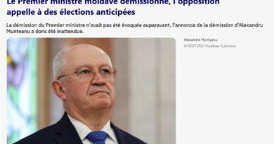 demission moldave